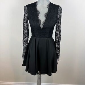 Keepsake the Label Black Lace Dress size S